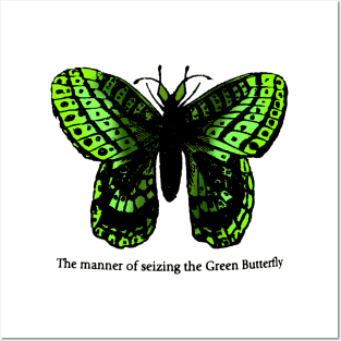 The Manner of Seizing the Green Butterfly Posters and Art